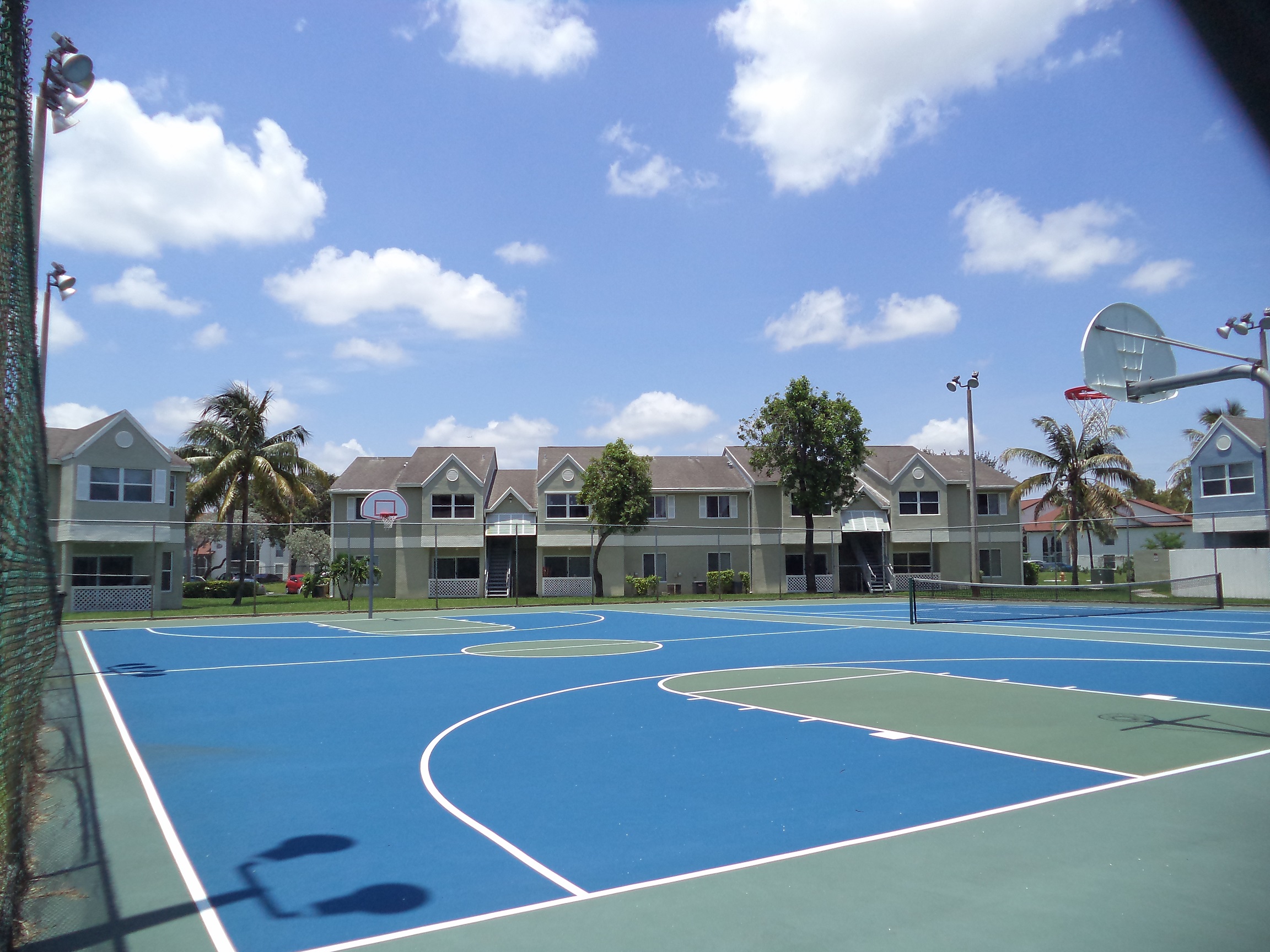Antigua Tennis and Basketball Courts
